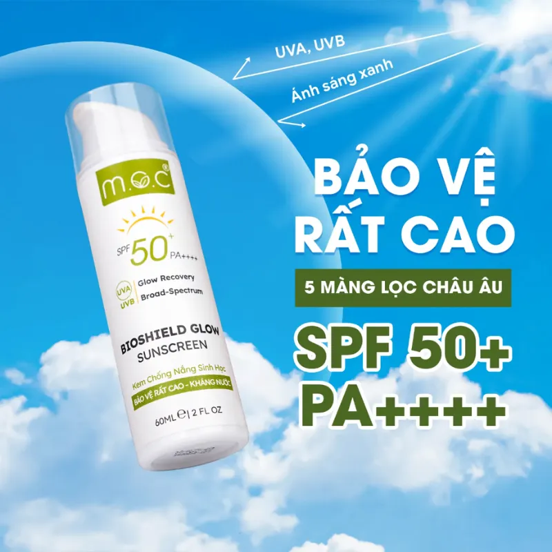 Kem chống nắng sinh học BIOSHIELD