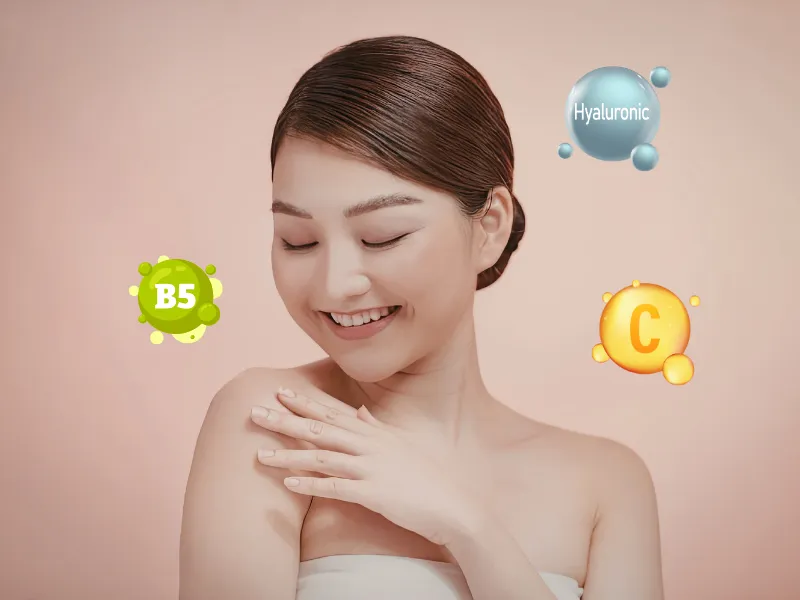 Vì sao nên kết hợp Vitamin C và HA B5 trong dưỡng da?