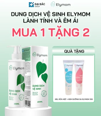 MUA DUNG DỊCH VỆ SINH ELYMOM TẶNG BỘ 2 (GEL RỬA MẶT + KEM DƯỠNG DA ELYMOM 10G)