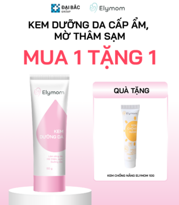 MUA KEM DƯỠNG DA ELYMOM TẶNG KEM CHỐNG NẮNG ELYMOM 10G
