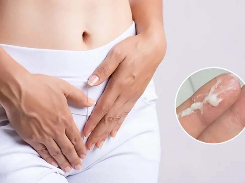 Khí hư có mùi hôi hoặc đổi sang màu bất thường là dấu hiệu vùng kín bị viêm nhiễm