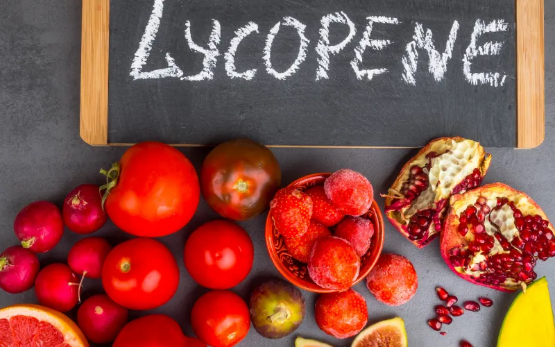 Lycopene trong cà chua và dưa hấu