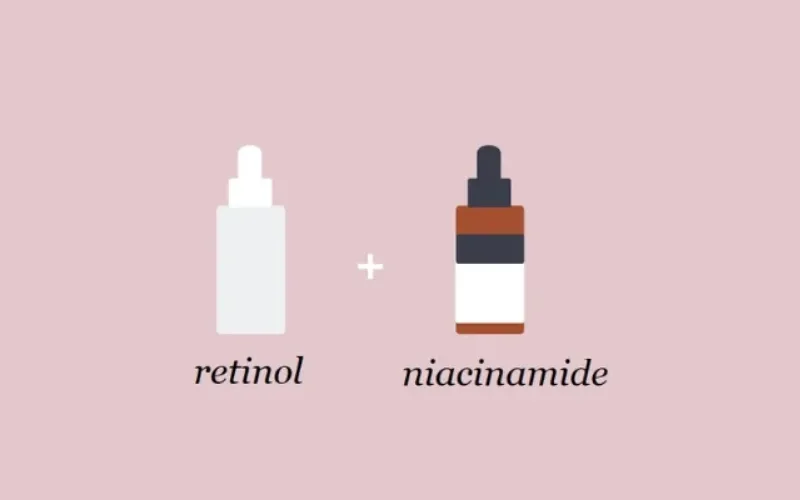 Kết hợp với Niacinamide và Retinol