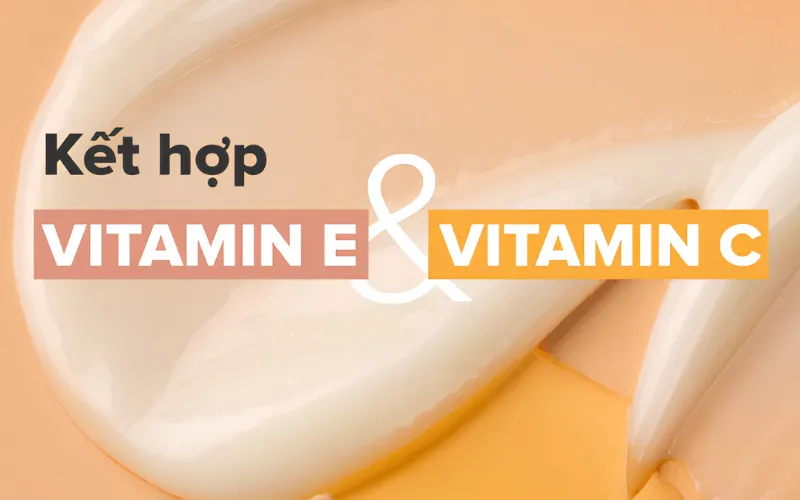 Kết hợp với sản phẩm chống oxy hóa
