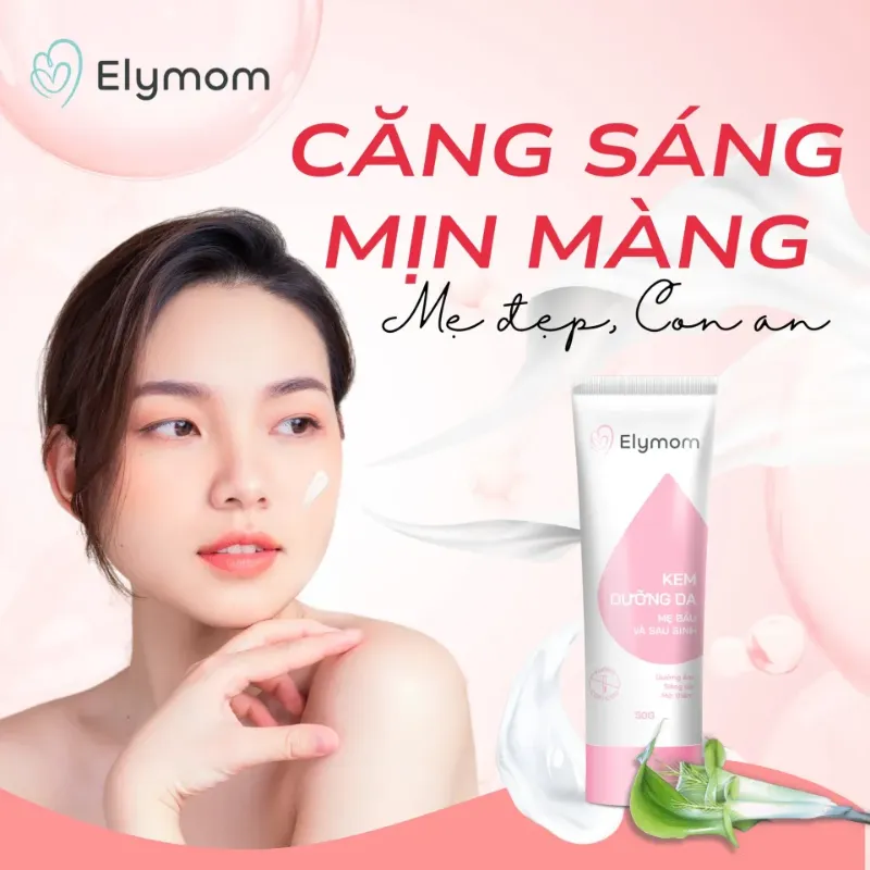 Kem dưỡng da mẹ bầu và sau sinh ELYMOM