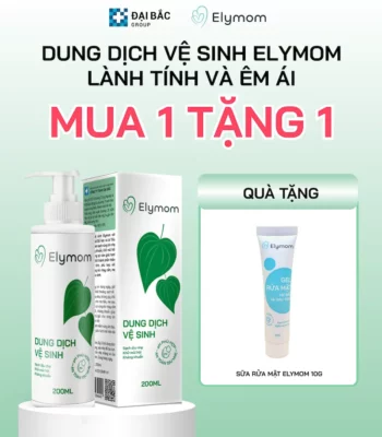 MUA DUNG DỊCH VỆ SINH ELYMOM TẶNG SỮA RỬA MẶT ELYMOM 10G