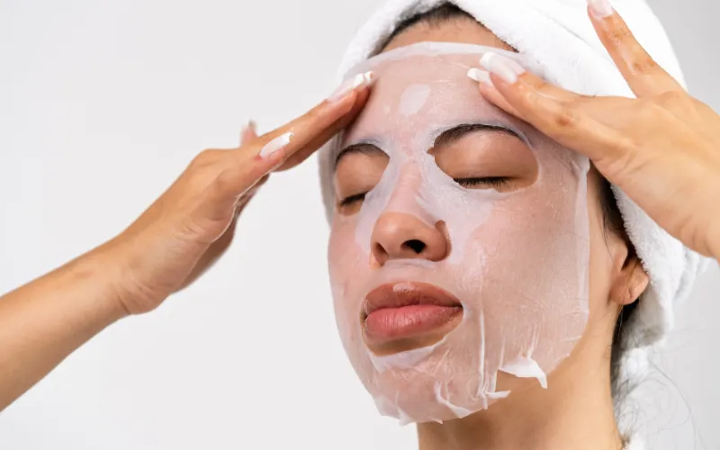Mặt nạ giấy hữu cơ, không chứa hương liệu mạnh