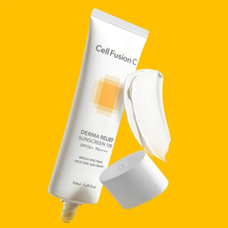 Kem chống nắng vật lý cho bà bầu Cell Fusion C Derma Relief