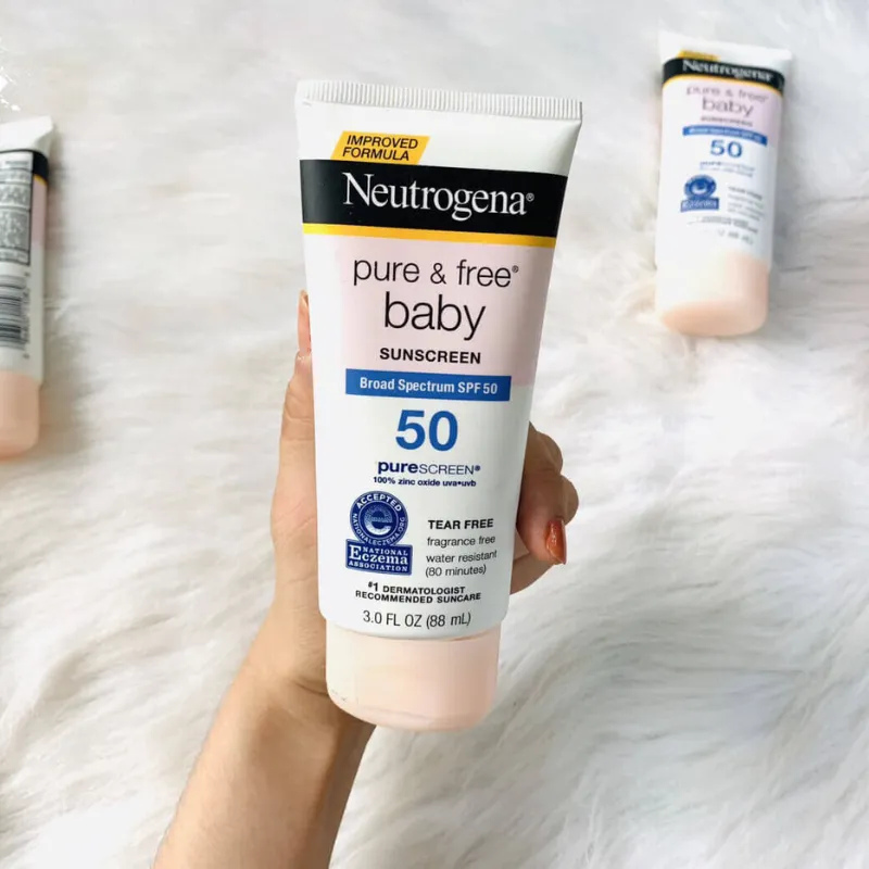 Kem chống nắng Neutrogena Pure & Free Baby Mineral Sunscreen