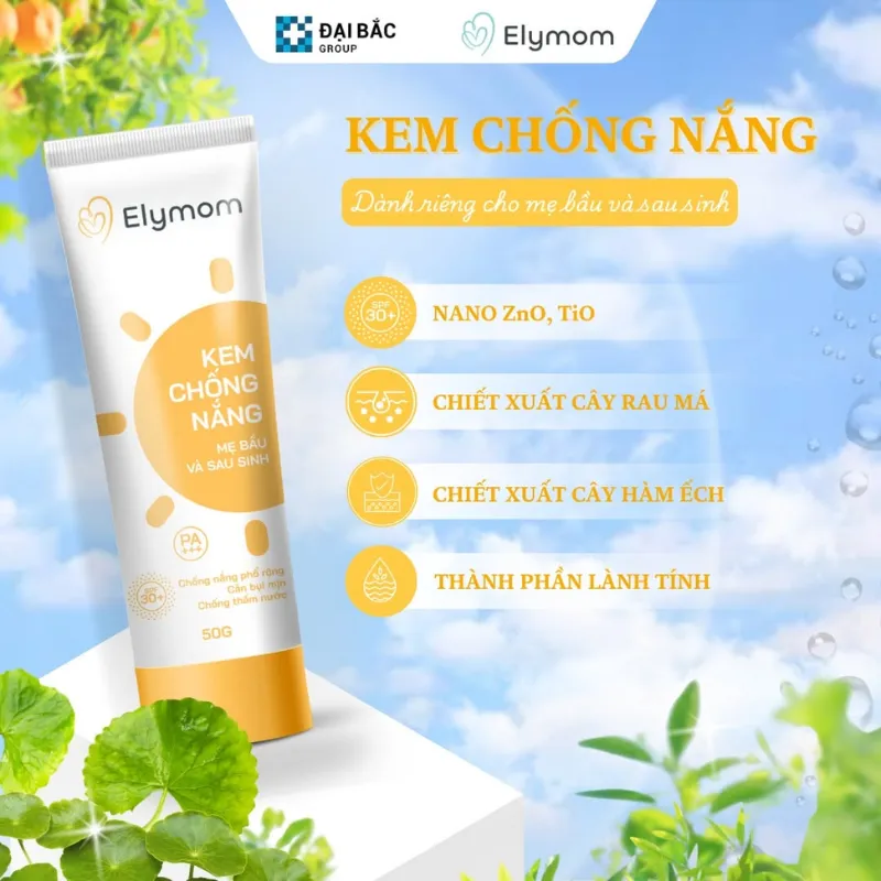 Kem chống nắng Elymom