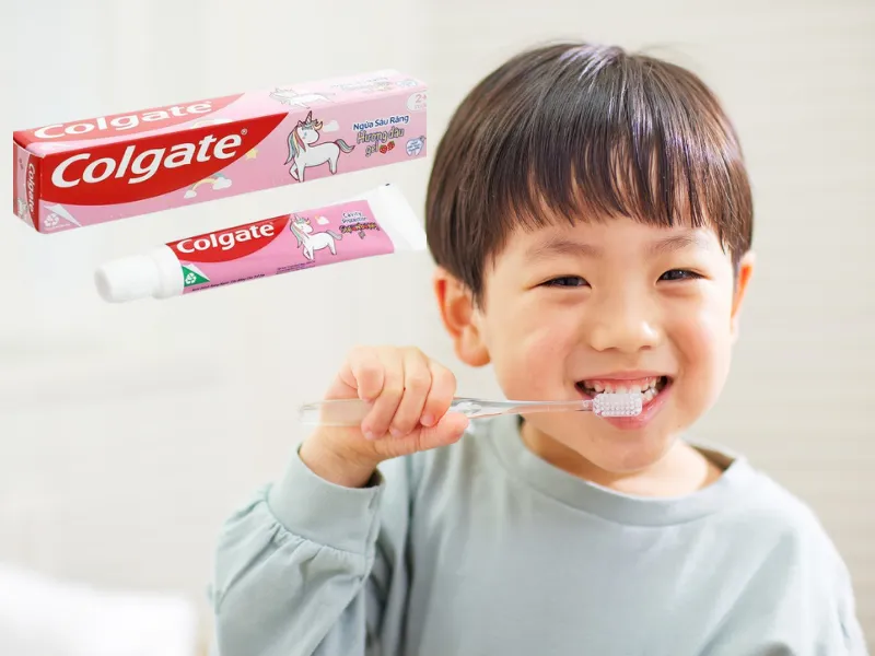 Kem Đánh Răng Trẻ Em Colgate Kids Strawberry Hương Dâu