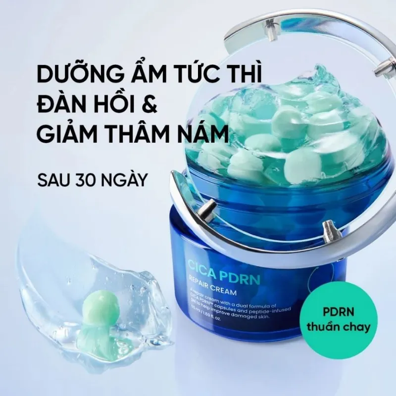 Kem dưỡng Beplain Cica PDRN Repair Cream (Hàn Quốc, 50ml)