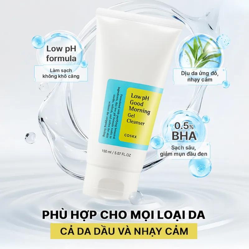 Cosrx Low pH Good Morning Gel Cleanser