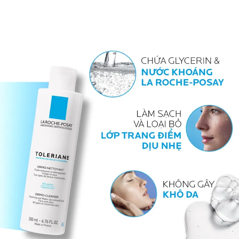 Sua-rua-mat-tay-trang-La-Roche-Posay-Toleriane-Dermo-Cleanser