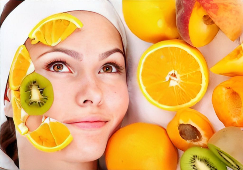 tác dụng của vitamin c với da mụn