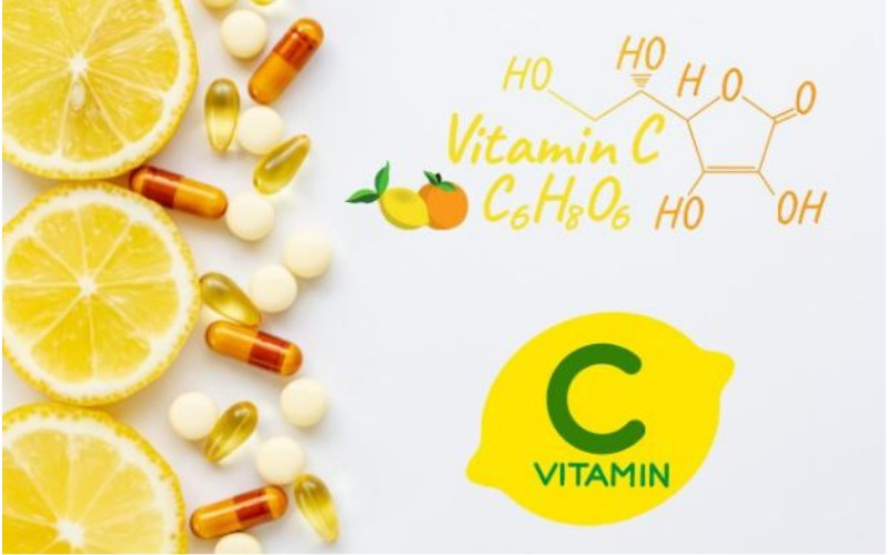 tác dụng của vitamin c với da mụn