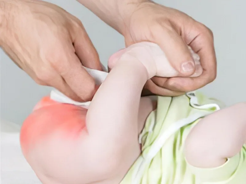 Hăm da ở trẻ em do nhiều nguyên nhân khác nhau gây ra