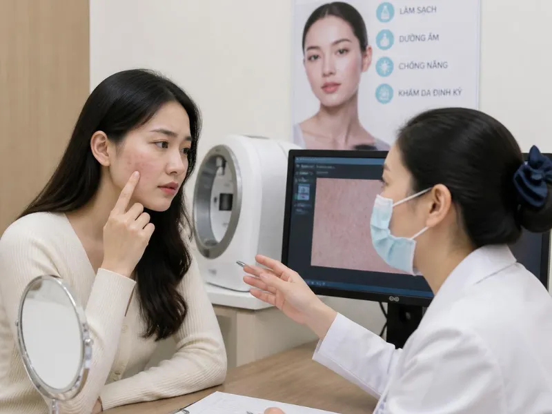 Khi nào nên đi khám bác sĩ da liễu?