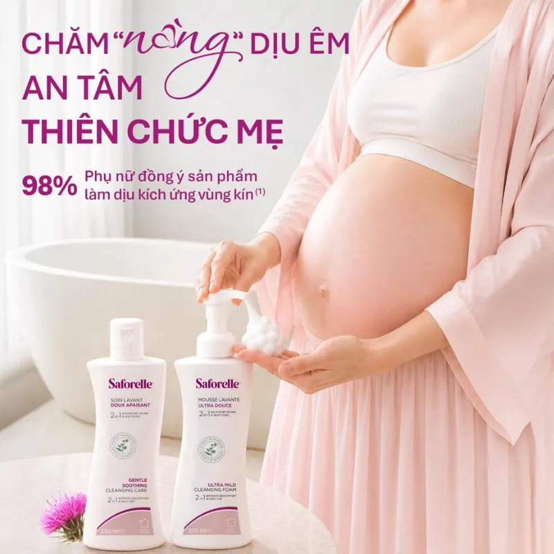 Gel vệ sinh phụ nữ Saforelle Soin Lavant Doux Apaisant