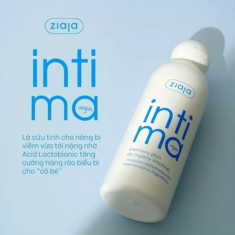 Kem vệ sinh phụ nữ Ziaja Intimate Lactobionic Acid Regenerative