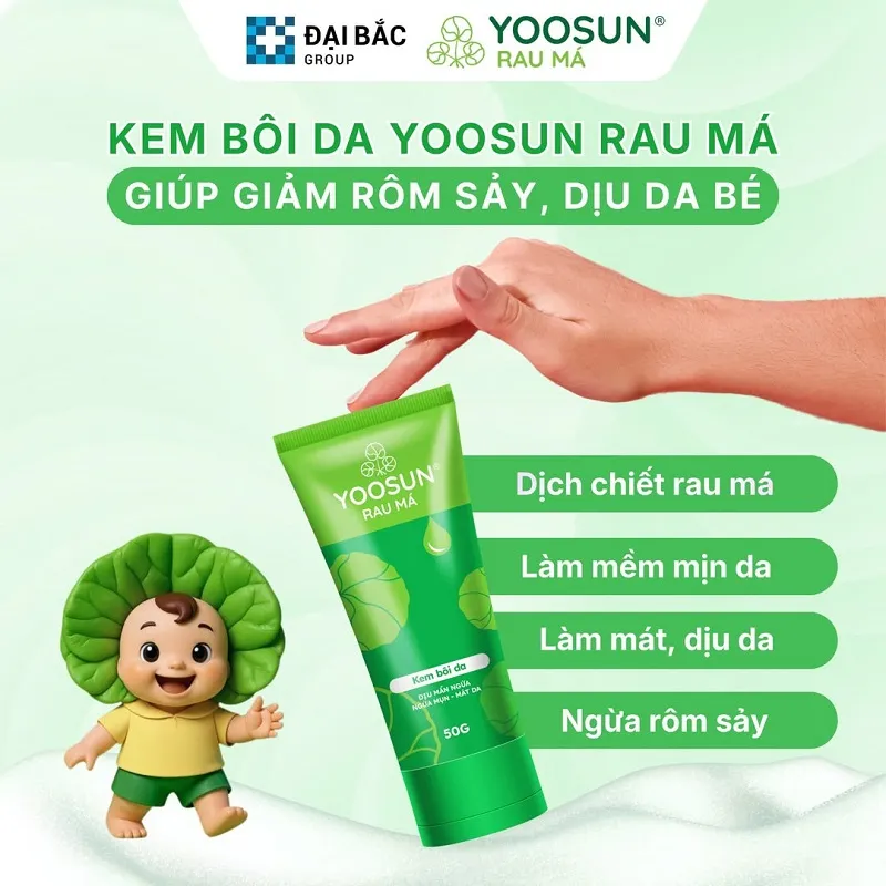 Kem rau má Yoosun có dưỡng ẩm được không?