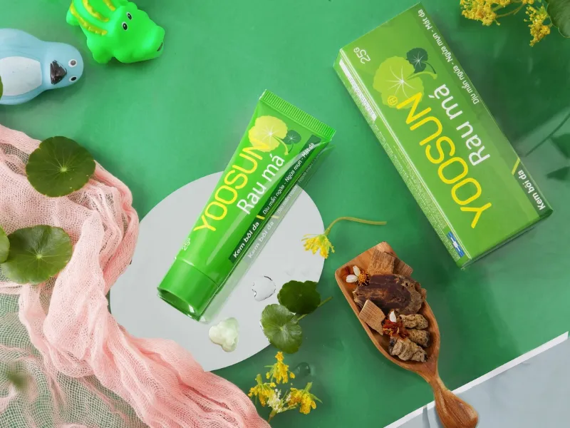 Công dụng của kem Yoosun Rau Má