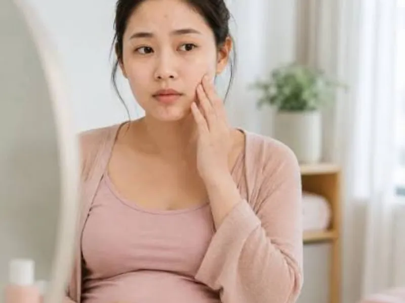 Không đưa tay lên mặt để hạn chế viêm nhiễm