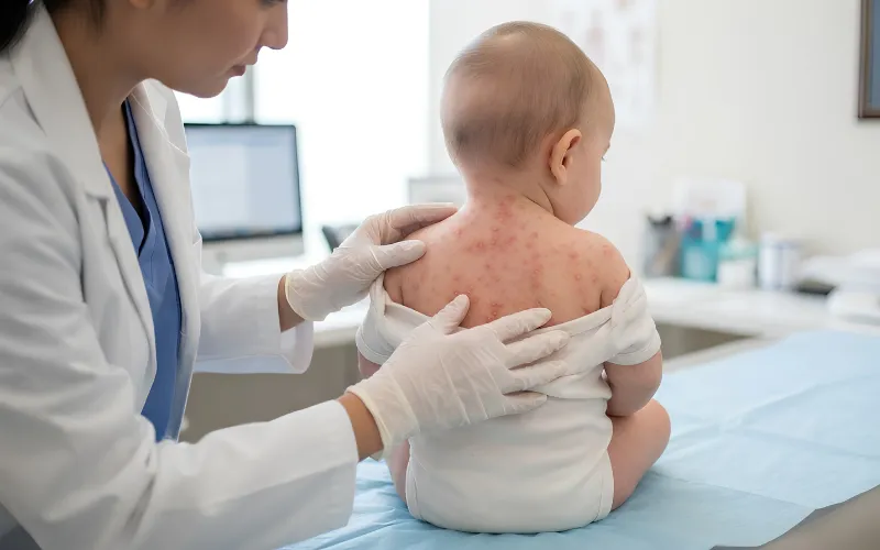 Có phải cứ rôm sảy có mủ là nhiễm khuẩn?