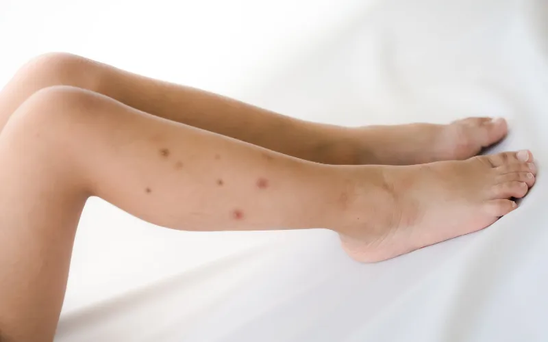 Vết thâm muỗi đốt ở bé có nguy hiểm không?
